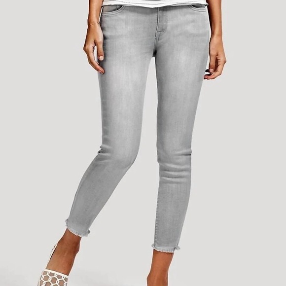 DL1961 Women’s Florence Crop Mid Rise Instasculpt Skinny Jeans in Legendary 27 - Picture 1 of 10